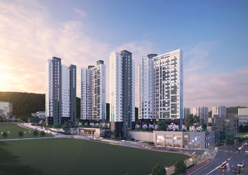 동일스위트 아파트 투시도