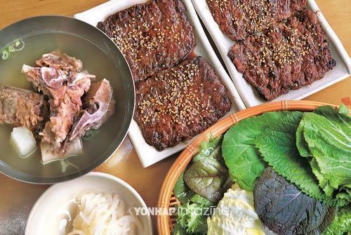 광주 송정리 떡갈비, 고기와 뼈국물의 절묘한 조화