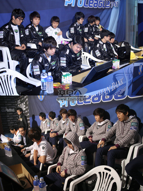 폭스 vs SK텔레콤, 신한은행 프로리그 10-11