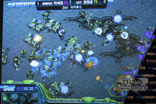 폭스 vs SK텔레콤, 신한은행 프로리그 10-11