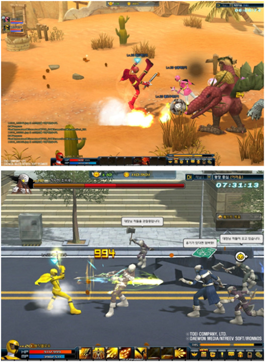 [GT리포트] 액션 RPG로 변신 파워레인저 온라인