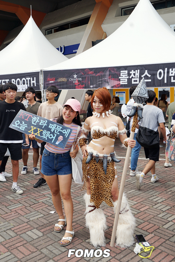 [포토]롤챔스 서머 결승전, ROX와 kt 응원 치어풀 모음