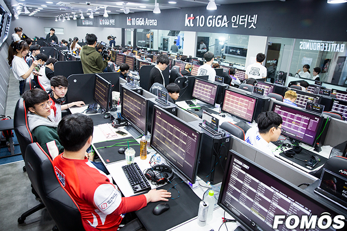 [포토] PKL 경기 벌어지는 아프리카티비 오픈 스튜디오