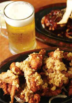 [맛집]마늘 먹은 치킨이 맥주에 빠진 날