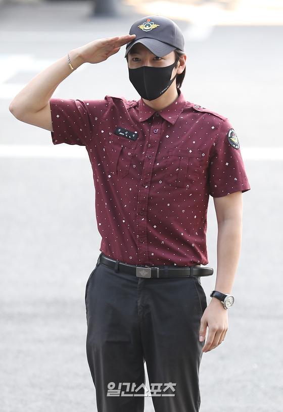 [포토]장근석, 소집해제 후 첫 인사