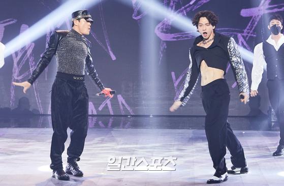 가요대제전 비X박진영, 나로 바꾸자 첫 공개..완벽한 무대
