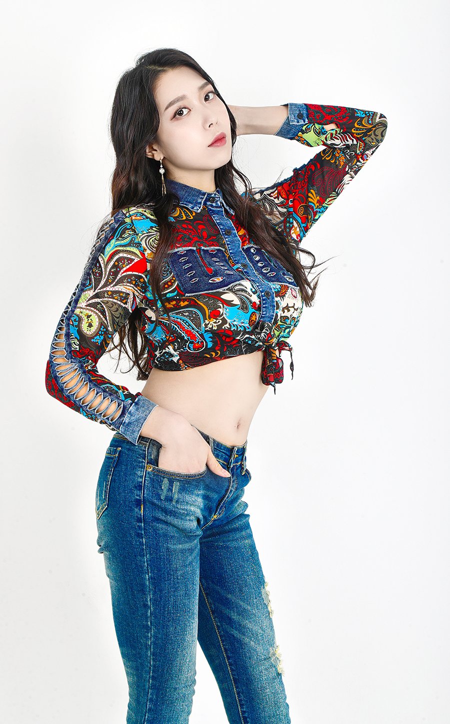 [화보] 섹시미 뿜뿜 태림 청바지가 예쁜 그녀!