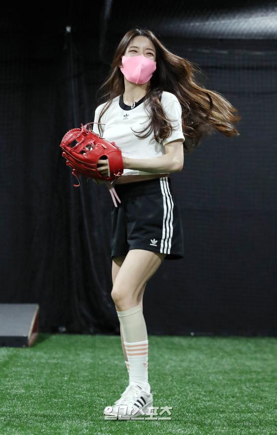 [포토] 박성연 시구여신이 되리라