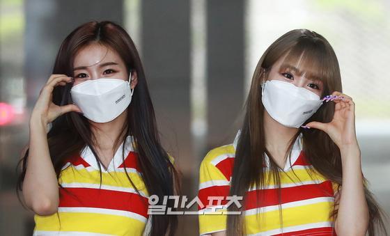 [포토]  우아-우연,나나 깜찍한 볼하트