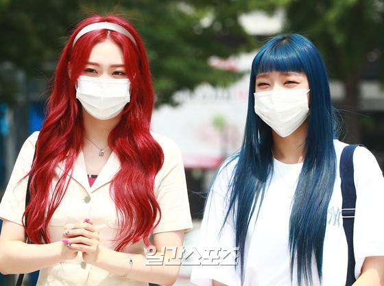 [포토] 위클리-조아,박소은 개성만점 헤어스타일