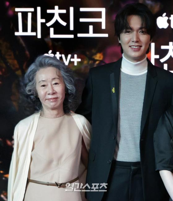 [포토] 이민호X윤여정 한수와 선자의 파친코