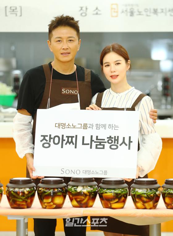 [포토] 진태현,박시은 다정한 부부의 마음