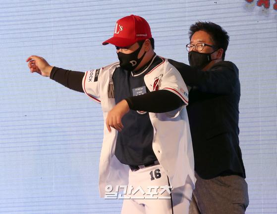 [포토]이로운,SSG지명