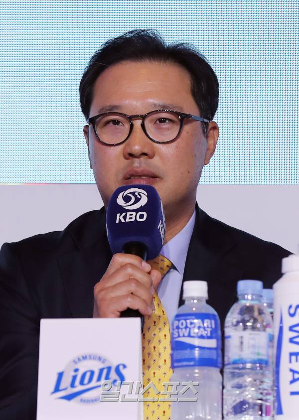 [포토]출사표 밝히는 박진만 감독
