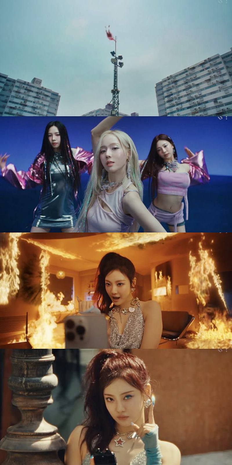 에스파VS아이브, 외계인이냐 마법소녀냐... 콘셉트 강자는?