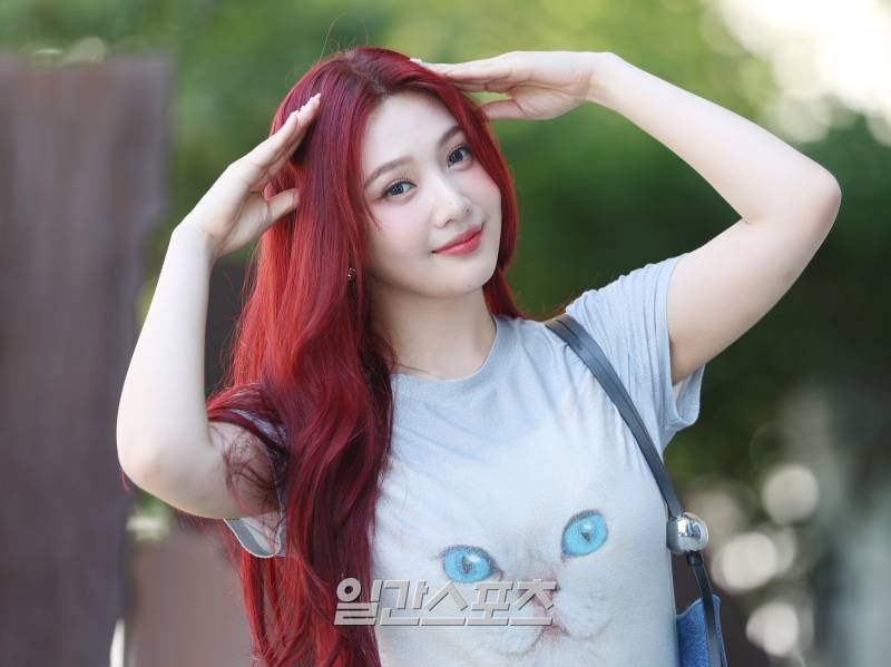 [포토] 레드벨벳 조이, 고양이 옷 입고 강아지 귀 포즈