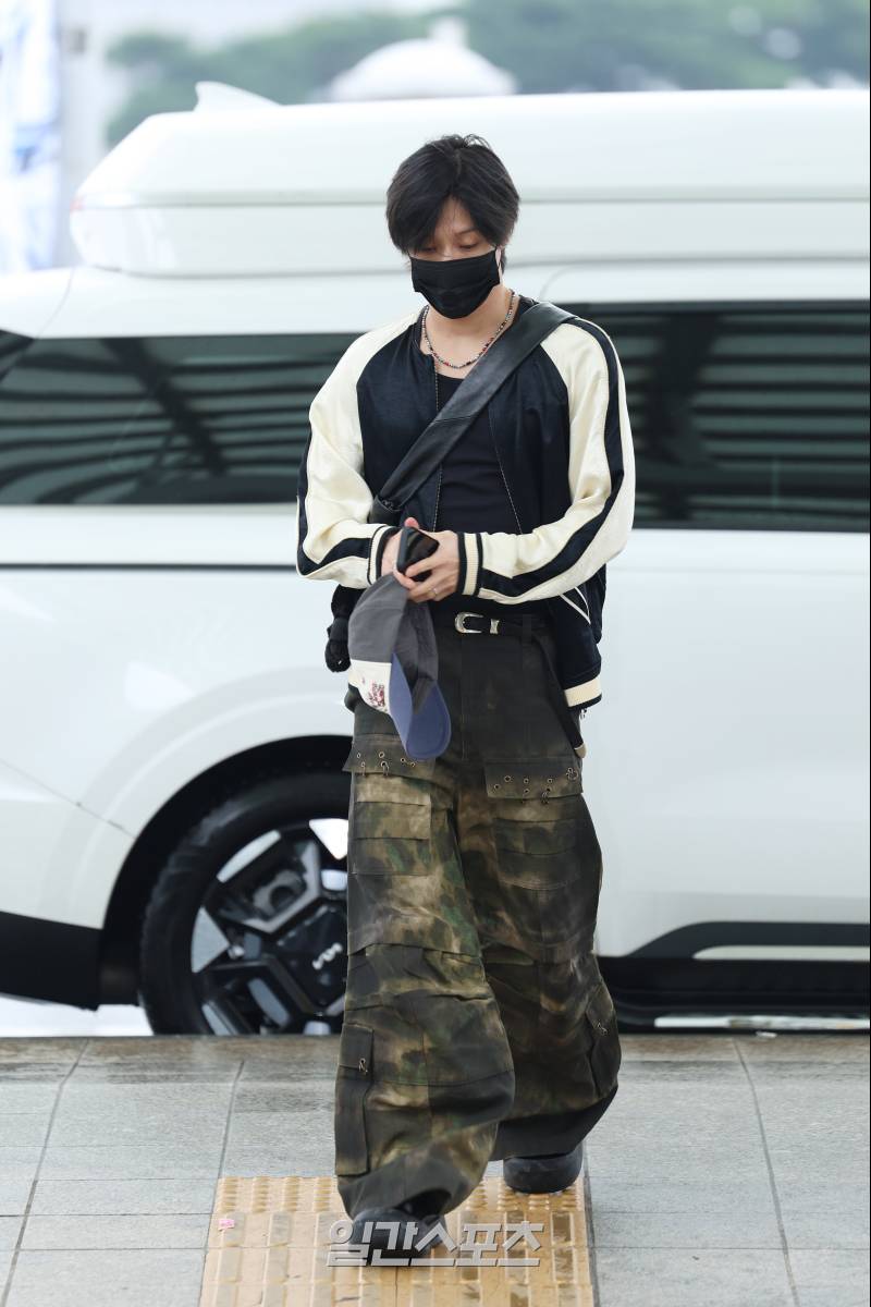 [포토] 태민, 멋진 밀리터리룩 패션