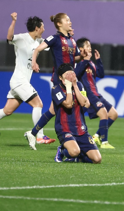 ‘PK 실축·골대 불운’ 수원FC, 내고향여자축구단에 1-2 석패…AWCL 결승 좌절