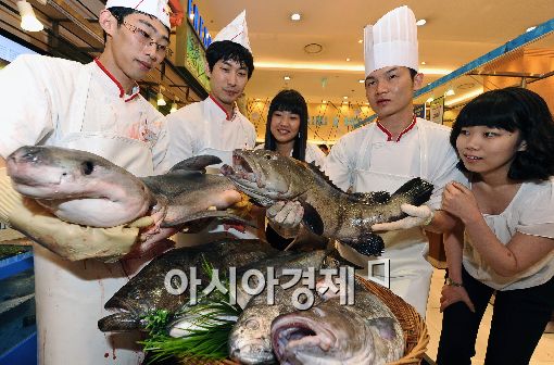 [포토] 대물 수산물 출동!