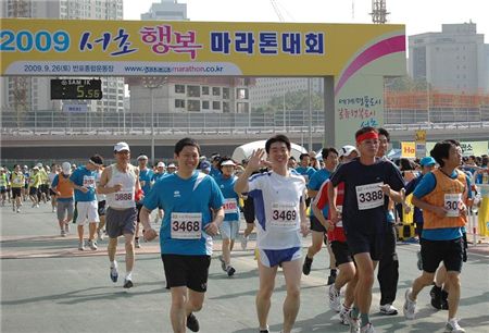 세븐일레븐, 백혈병 환자 위해 마라톤대회 참여