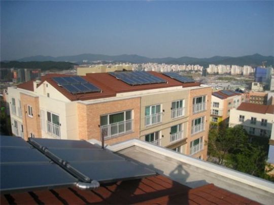 국내최초 태양열 아파트 오산누읍 국민임대