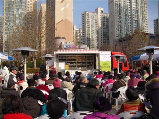 광진푸드마켓 나눔 릴레이 계속된다