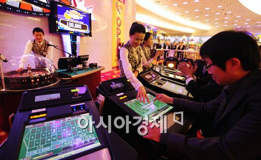 [포토] 세븐럭 카지노 전자룰렛 도입