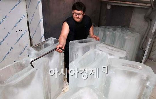 [포토]한 여름의 얼음공장