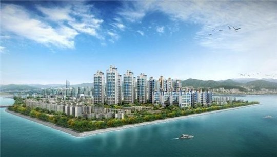 한신휴플러스 아파트 배치도