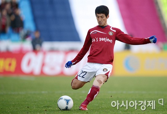 [포토] 김형범 명품 프리킥