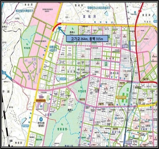 천안나들목~제4산업단지 진입로 모든 구간 ‘활짝’