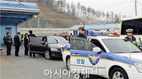 함평경찰, 장례에스코트 실시로 주민들에게 큰 호응 얻어