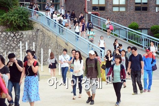 [포토]하늘의 별 따기, 서울시 공무원 시험