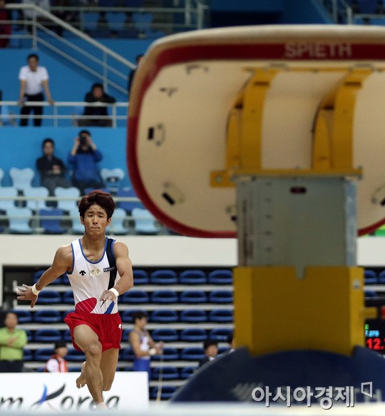 [포토] 양학선 힘찬 도움닫기