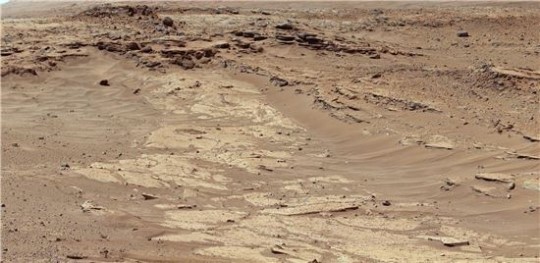 화성(Mars)의 해변가?…큐리오시티가 보내온 사진