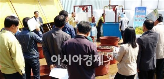 고흥군, 친환경 벼 종자 소독으로 병해충 사전예방