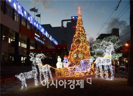순천시, 연말연시 꿈과 희망의 빛 밝혀