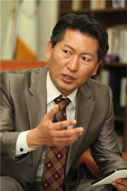 [2·8전대 인터뷰⑤]정청래 "저만큼 야성 강한 후보 있나요?"