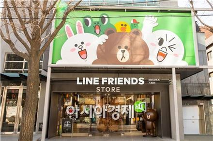 세계로 뻗는 라인프렌즈 스토어…5월 상하이 매장 개설