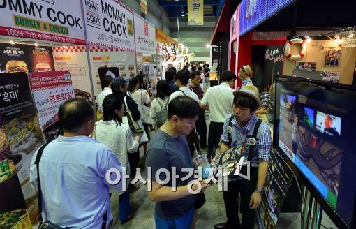 [포토]먹거리 창업이 대세