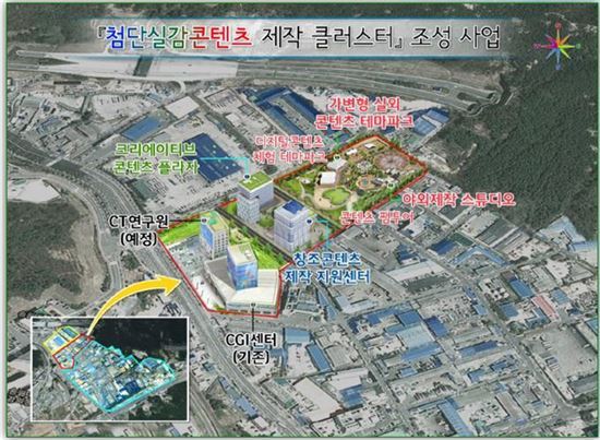 광주 송암산단 “첨단 영화·게임 제작 메카로 부상”