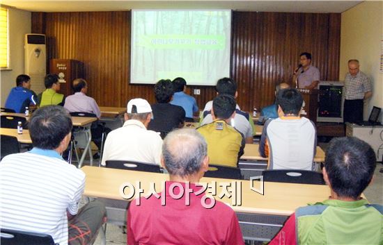 곡성군, 어린나무 가꾸기로 명품 숲 조성 첫 걸음