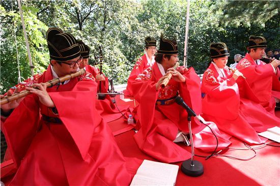 사직단 단군성전서 개천절 대제 열어