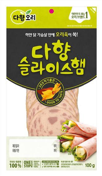다향오리, 신제품 ‘다향 슬라이스햄’ 출시