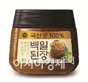 샘표, 100일간 발효한 국산콩 백일된장 출시