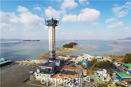 서해바다 품은 영광칠산타워,21일부터 시범운영