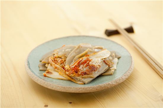 「오늘의 레시피」메밀김치전