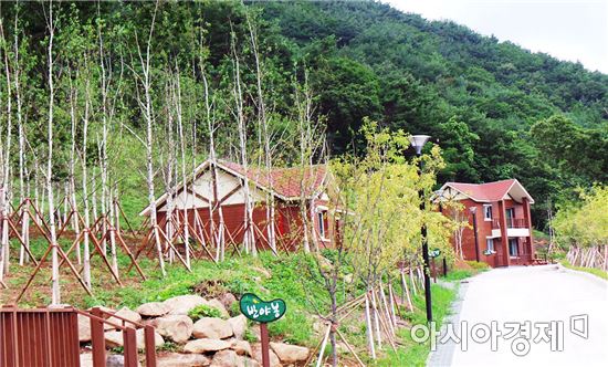 지리산 숲속수목가옥·산수유자연휴양림,숙박예약 쇄도