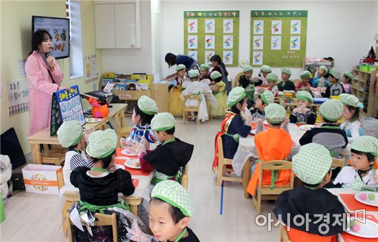 광산구어린이급식지원센터, 어린이 방문·체험관 특화교육