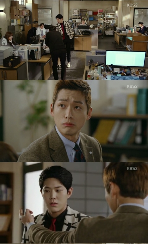 ‘김과장’ 동하, 갑질 진상 부리려다 남궁민 등장에 돌변…은근 브로맨스 ‘폭소’